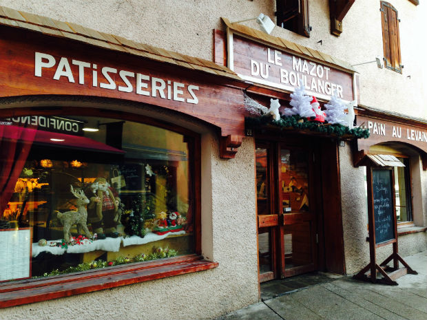 Le Mazot Bakery in Megeve