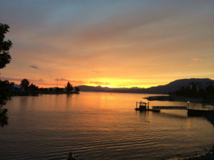Sunset on English Bay - Vancouver