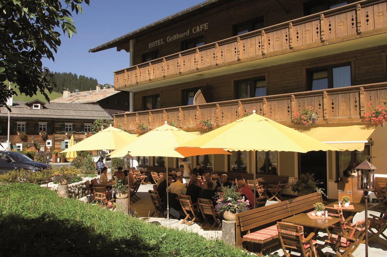 Hotel Gotthard Summer Terrace Lech