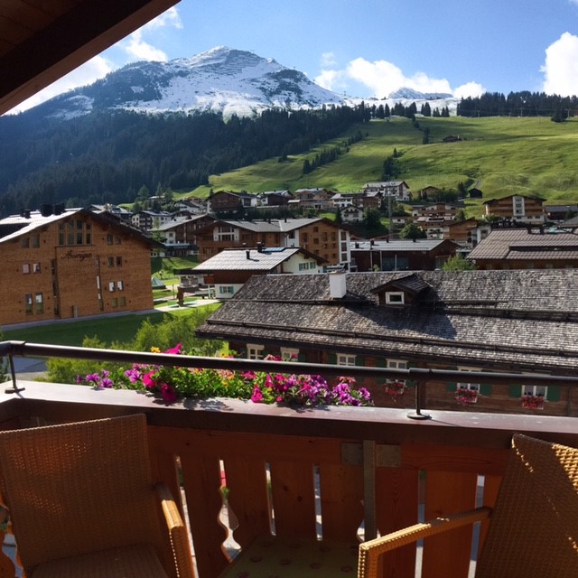 Hotel Gotthard guest room view