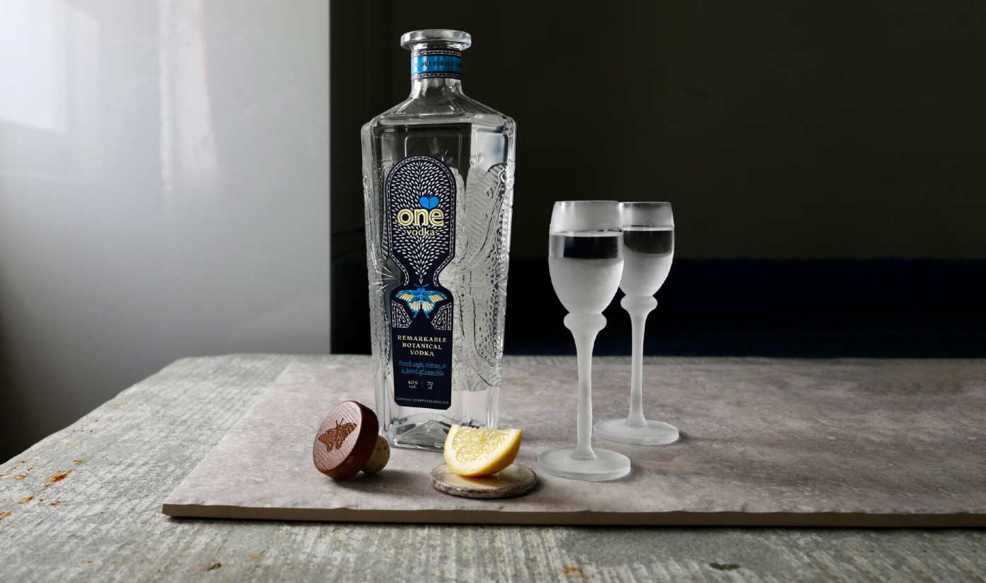 1Toast to a Better World with The Spirit of One's Ethical Vodka - 10% of Profits Support Clean Water Projects