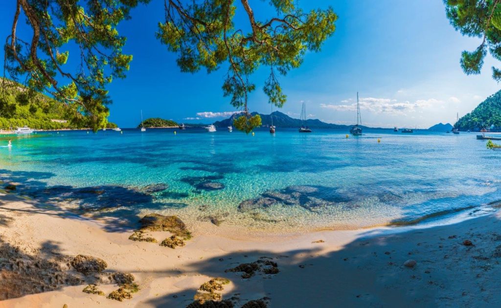 Playa de Formentor Palma Mallorca Spain