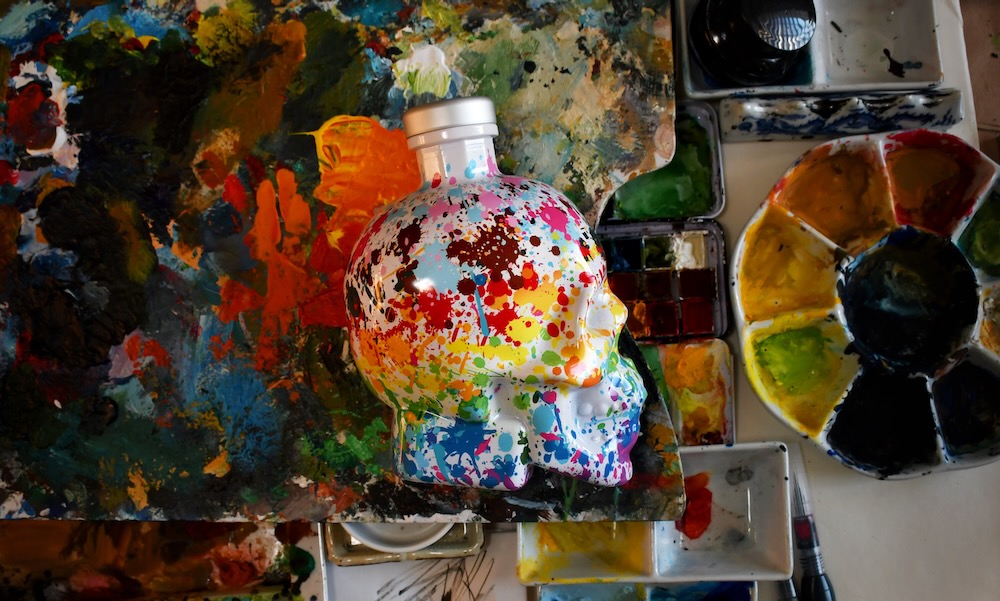 Unveiling the Vibrant Spirit of Inclusivity: Crystal Head Vodka’s ‘Paint Your Satisfaction’ Restricted Version Bottle