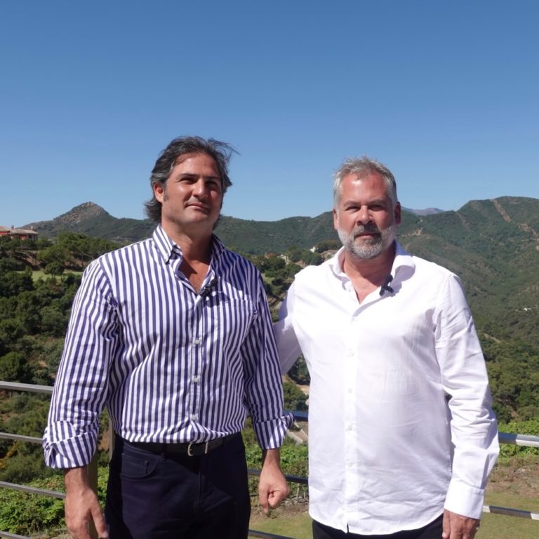 Wolf and Luis Ponce, CEO of Marbella Mountain Resorts