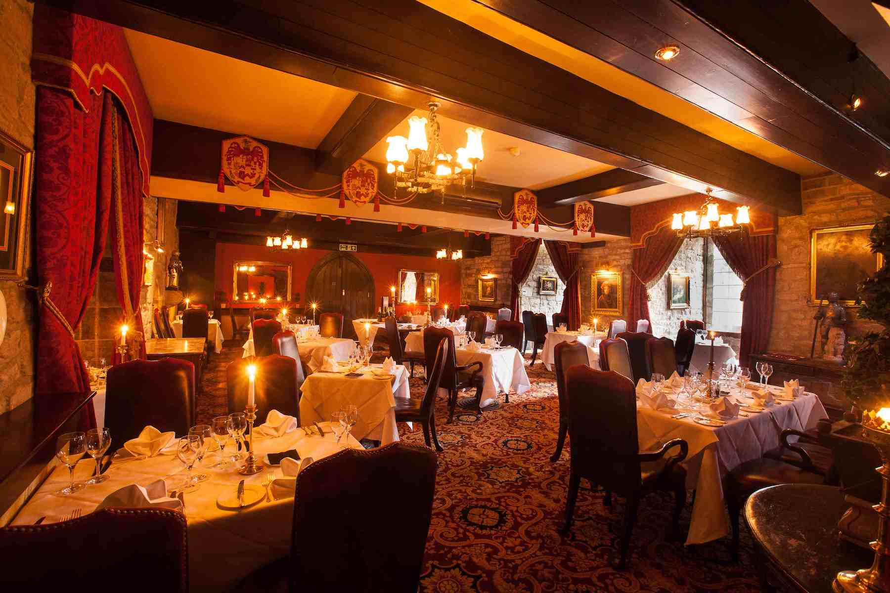 Josephine Restaurant at Langley Castle