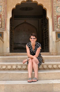 Alison Scott in India