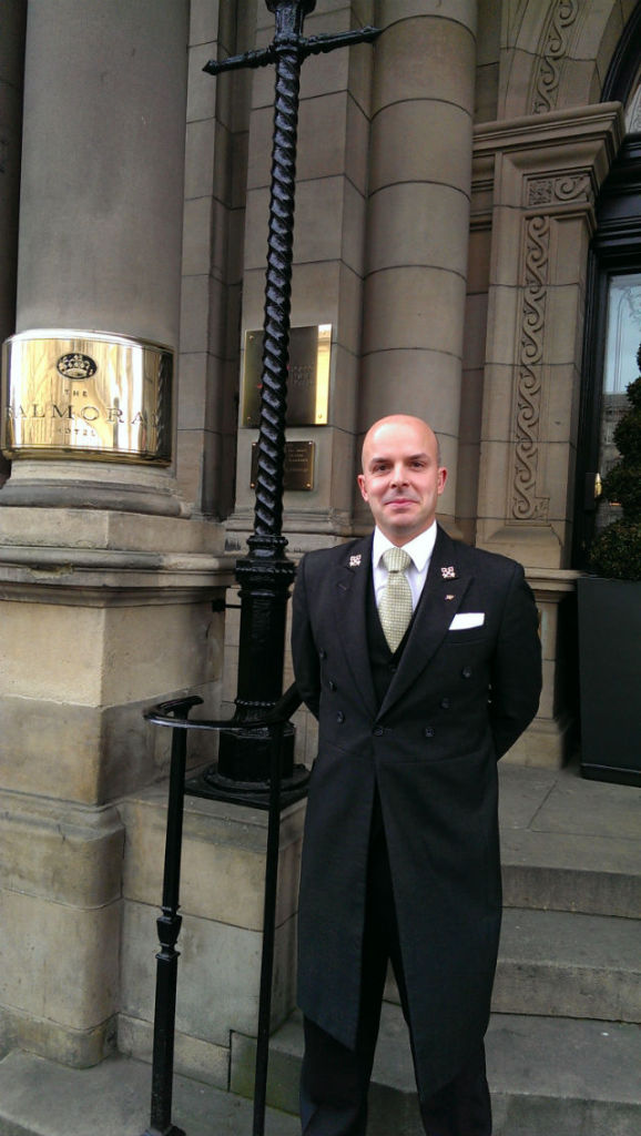 Dave Musk Concierge at The Balmoral Hotel