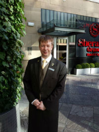 Stuart Massie Concierge Sheraton Hotel Edinburgh
