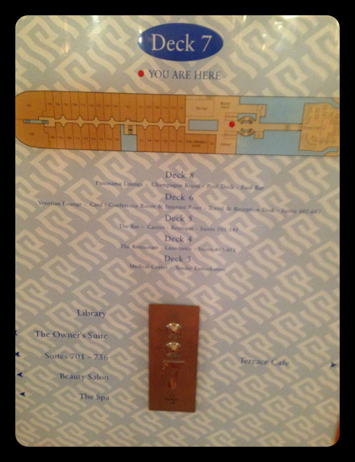 Silver Cloud ship layout