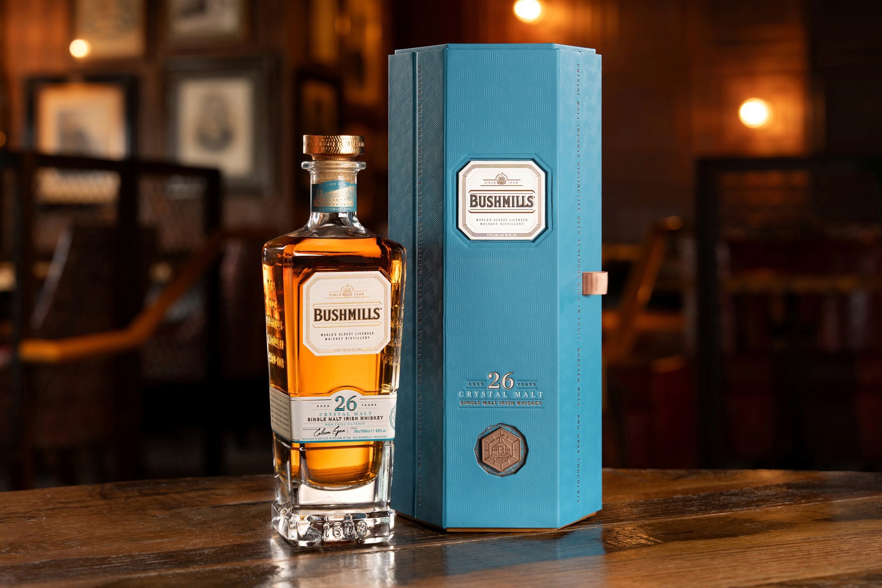 Bushmills Progressive 26-Yr-Previous Crystal Malt turns into Everlasting Addition to its Luxurious Status Single Malt Assortment