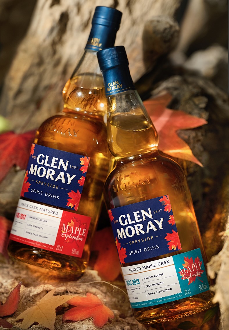 Glen Moray Unveils Restricted-Version Maple Cask Duo